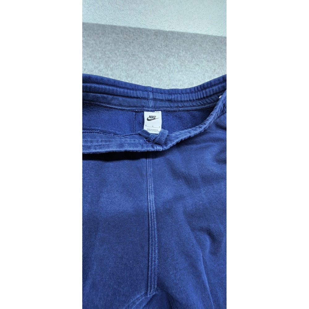 Nike Pants Mens Blue Fleece Jogger Sweatpants Gym Adult *